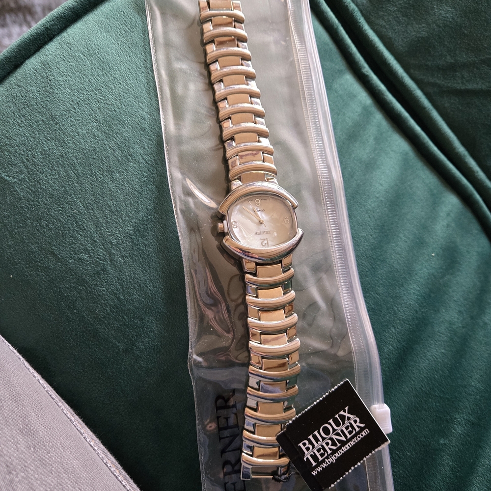 Gold and Silver Watch by Bijoux Terner